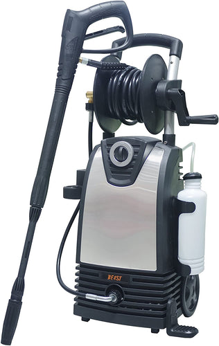BEAST P1800B-BBM15   Premium Stainless Steel 2000 PSI 1.5 GPM Electric Pressure Washer with Bonus Accessories