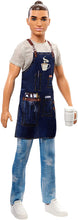 Load image into Gallery viewer, Barbie Careers Ken Barista Doll