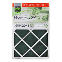 Load image into Gallery viewer, No Toil Castle, One-Year HVAC Furnace Filter, 14” x 24” x 1”