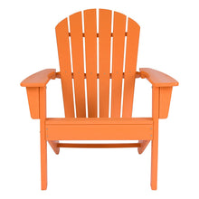 Load image into Gallery viewer, Shine Company 7616TA Seaside Adirondack Chair, Tangerine