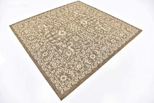 Load image into Gallery viewer, Unique Loom Outdoor Botanical Collection Traditional Floral Border Transitional