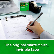 Load image into Gallery viewer, Scotch Magic Tape, 18 Rolls, Numerous Applications, Invisible, Engineered for Repairing, 3/4 x 1000 Inches, Boxed (810K18CP)