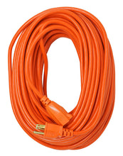 Load image into Gallery viewer, Southwire 2309SW8803 16/3 Vinyl Outdoor Extension Cord, Weather Resistant Flexible Vinyl Jacket, 3- Pronged, 100-Foot Extension Cord, 10 AMP, 1250 Watts, Orange