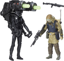 Load image into Gallery viewer, Star Wars Rogue One Imperial Death Trooper and Rebel Commando Pao 3.75 Inch Action Figures