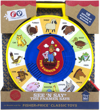 Load image into Gallery viewer, Basic Fun Fisher Price Classic Toys - The Farmer Says See &#39;N Say - Great Pre-School Gift for Girls and Boys, multi