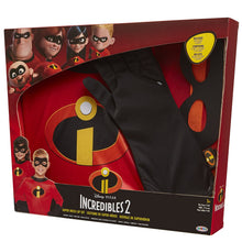 Load image into Gallery viewer, The Incredibles 2 Incredibles Dress up Set-Shirt with Logo, Gloves &amp; Eye Mask