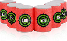 Load image into Gallery viewer, Yosoo 12 pcs Dart Foam EVA Soft Bullet Target for Nerf N-Strike Elite Series Blasters 2.44×1.65 Inch