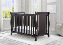 Load image into Gallery viewer, Delta Children&#39;s Products Brookside 4-in-1 Fixed-Side Crib, Choose your Finish