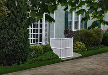 Load image into Gallery viewer, Zippity Outdoor Products ZP19008 Wilmington Vinyl Privacy Screen, 36" x 48" White , 2- Pack