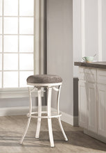 Load image into Gallery viewer, Hillsdale Kelford Backless Swivel Counter Stool, Antique Bronze