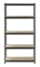 Load image into Gallery viewer, Muscle Rack UR301260PB5P-SV Silver Vein Steel Storage Rack, 5 Adjustable Shelves, 4000 lb. Capacity, 60" Height x 30" Width x 12" Depth