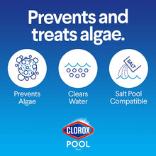 Load image into Gallery viewer, Clorox Pool&amp;Spa 43128CLX 42128CLX Pool Algaecide