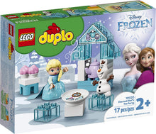 Load image into Gallery viewer, LEGO DUPLO Disney Frozen Toy Featuring Elsa and Olaf's Tea Party 10920 Disney Frozen Gift for Kids and Toddlers, New 2020 (17 Pieces)