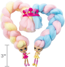 Load image into Gallery viewer, Candylocks, BFF 2-Pack, 3&quot; Kerry Berry and Beau Nana, Scented Collectible Dolls with Accessories