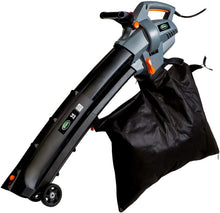 Load image into Gallery viewer, Scotts Outdoor Power Tools BVM23014S 14-Amp 3-in-1 Corded Electric Blower/Vac/Mulcher, Black/Grey