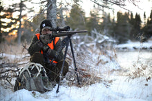 Load image into Gallery viewer, Allen Rifle Sling with Swivels &amp; No Slip Baktrak Technology, Black/Clay