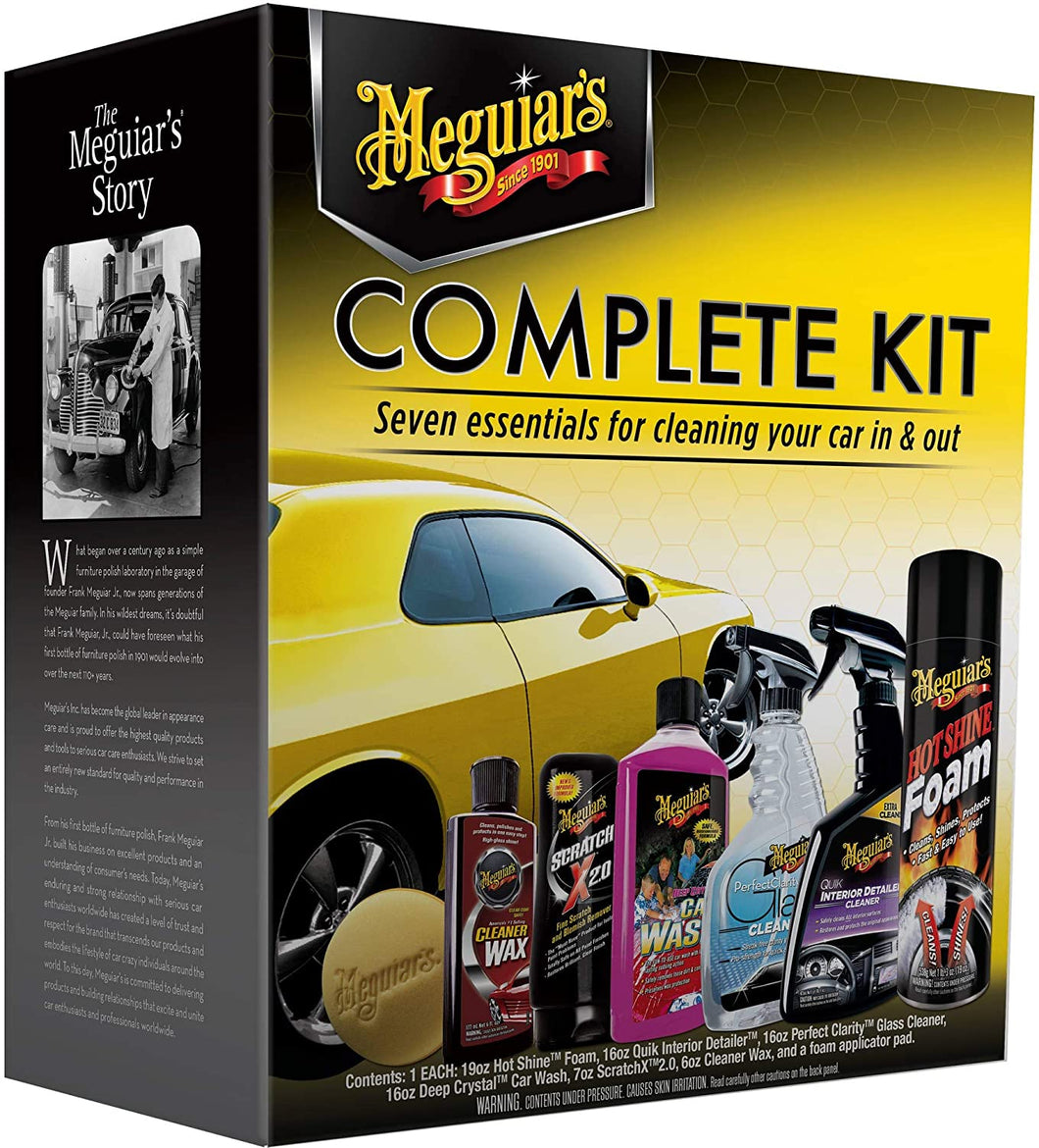 MEGUIARS WAX Complete Car Care Kit
