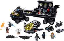 Load image into Gallery viewer, LEGO DC Mobile Bat Base 76160 Batman Building Toy, Gotham City Batcave Playset and Action Minifigures, Great ‘Build Your Own Truck’ Batman Gift for Kids Aged 6 and up, New 2020 (743 Pieces)