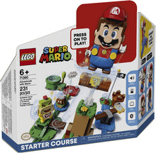 Load image into Gallery viewer, LEGO Super Mario Adventures with Mario Starter Course 71360 Building Kit, Interactive Set Featuring Mario, Bowser Jr. and Goomba Figures, New 2020 (231 Pieces)