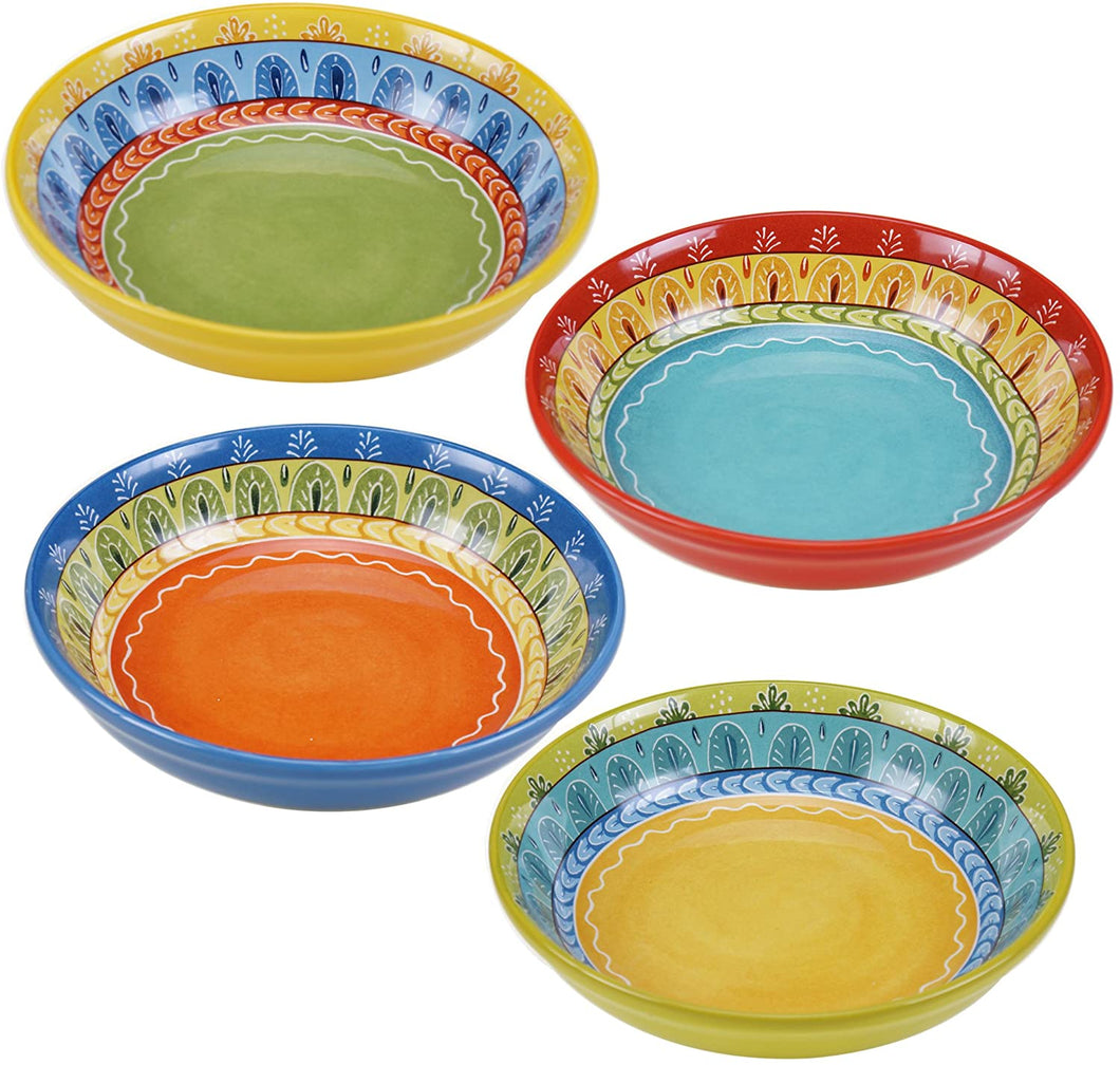 Certified International Valencia Soup/Pasta Bowl (Set of 4), 9.25