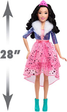 Load image into Gallery viewer, Barbie 28-Inch Best Fashion Friend Princess Adventure Doll, Black Hair