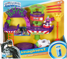 Load image into Gallery viewer, Fisher-Price IMAGINEXT DC Super Friends The Joker Laff Factory, Multi Color, Model:GBL26