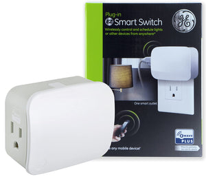 GE Z-Wave Wireless Smart Lighting Control Lamp Module, Dimmer, White, Works with Amazon Alexa (Hub Required)