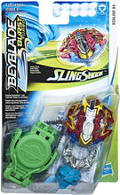 Load image into Gallery viewer, BEYBLADE Burst Turbo Slingshock Xcalius X4 Starter Pack -- Battling Top &amp; Right/Left-Spin Launcher, Age 8+