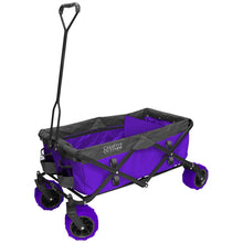 Load image into Gallery viewer, Creative Outdoor Distributor All-Terrain Collapsible Wagon with Shade Canopy - Use for Gardening, Tailgating, Beach Trips, Picnics, and More