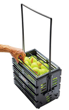 Load image into Gallery viewer, Tourna Ballport Tennis Ball Hopper Holds 80 Balls Durable and Lightweight – Black