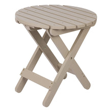 Load image into Gallery viewer, Shine Company 4108N Adirondack Round Folding Table, Natural