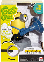 Load image into Gallery viewer, Minions: The Rise of Gru Gas Out Kids Game Featuring 56 Cards and Minion Fart Blaster, Gift for 5 Year Olds and Up