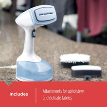 Load image into Gallery viewer, Black+Decker Advanced Handheld Steamer, Blue/White, HGS205-T