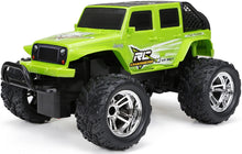 Load image into Gallery viewer, New Bright Chargers F/F 4-Door Jeep RC Vehicle (1:18 Scale), Green