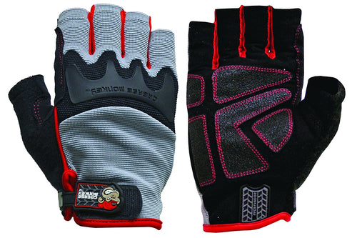 Grease Monkey Pro Fingerless all purpose work gloves and workout gloves