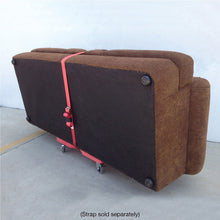 Load image into Gallery viewer, SNAP-LOC Dolly RED (USA!) with 1,500 lb. Capacity, Steel Frame, Strap Option, 4 inch casters