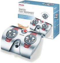Load image into Gallery viewer, Beurer Shiatsu Foot Massager with 8 Rotating Massage Nodules &amp; Optional Heat Function, Basic (FM38)