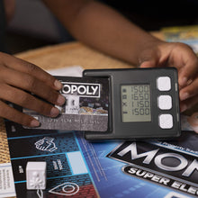 Load image into Gallery viewer, Monopoly Super Electronic Banking Board Game, Electronic Banking Unit, Choose Your Rewards, Cashless Gameplay Tap Technology, for Ages 8 and Up