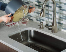 Load image into Gallery viewer, Gotham Steel Ocean Blue 5 Quart Multipurpose Pasta Pot with Strainer Lid &amp; Twist &amp; Lock Handles, Nonstick Ceramic Surface for Effortless Cleanup with Glass Lid, Dishwasher Safe, PFOA Free