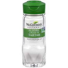 Load image into Gallery viewer, McCormick Gourmet All Natural Cream Of Tartar, 2.62 oz