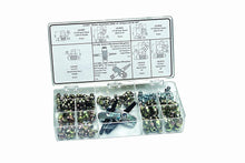 Load image into Gallery viewer, Lumax LX-4841 Gold/Silver (SAE) 1/4"-28 Taper and 1/8" P.T.F. 100 Piece Grease Fitting Assortment