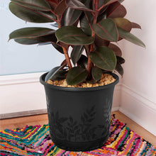 Load image into Gallery viewer, Bloem Freesia Planter w/Saucer, 6&quot;, Deep Sea (FP0631)