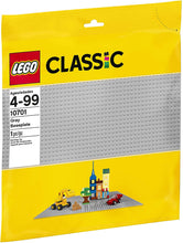 Load image into Gallery viewer, LEGO Classic Gray Baseplate 10701 Building Toy compatible with Building Bricks for Kids Play (1 Piece)