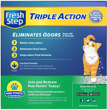 Load image into Gallery viewer, FRESH STEP CAT LITTER 261213 Fresh Step Triple Action Scooping Litter, 25 -Pound