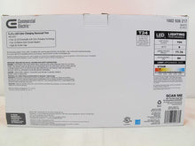 Load image into Gallery viewer, Commercial Electric 5/6 in White Integrated LED Energy Star Color Changing Recessed Trim Downlight 4 Pk