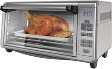 Load image into Gallery viewer, Black+Decker TO3290XSBD Toaster Oven, 8-Slice, Stainless Steel