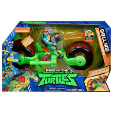 Load image into Gallery viewer, Teenage Mutant Ninja Turtles Shell Hog with Michelangelo