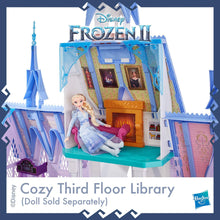 Load image into Gallery viewer, Disney Frozen Ultimate Arendelle Castle Playset Inspired by The Frozen 2 Movie, 5&#39;. Tall with Lights, Moving Balcony, &amp; 7 Rooms with Accessories