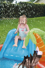 Load image into Gallery viewer, Bestway Lava Inflatable Play Center | Includes Play Balls, Ball Ramp, Ring Toss Game, Water Blob,