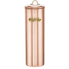 Load image into Gallery viewer, Old Dutch Decor Pasta Canister, 12", Copper